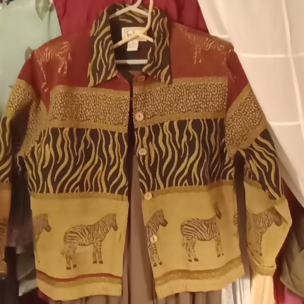 Zebra Jacket SOLD